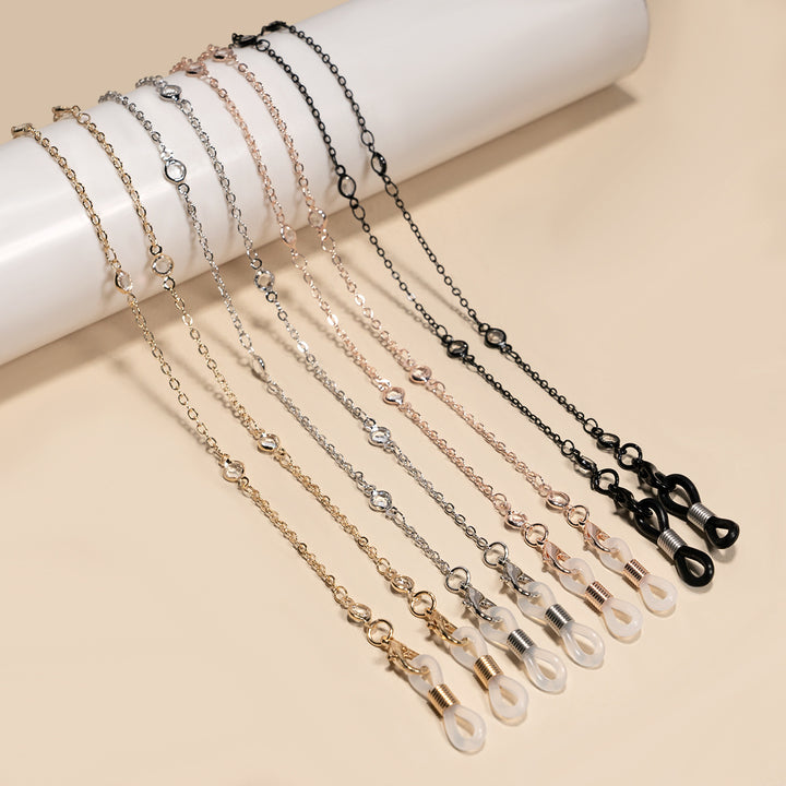 Crystal-Embellished Eyewear Chain Kalsten