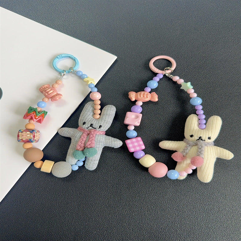 Cute Bunny-Themed Keychain Holder Kalsten