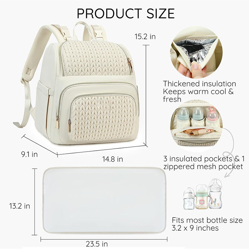 More elegant and functional backpack with practical organizer Kalsten