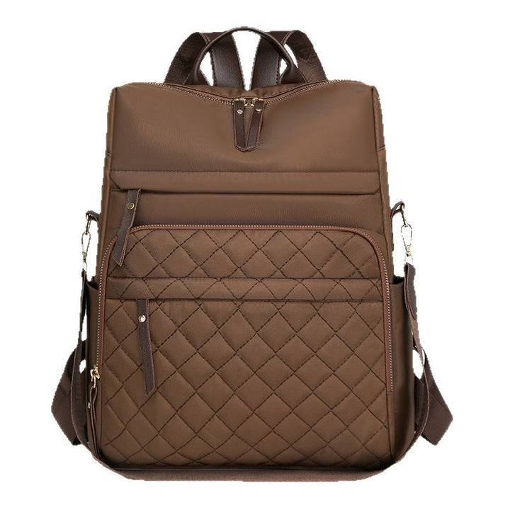 Quilted Multi-Compartment Backpack Kalsten