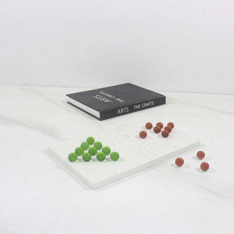 Decorative Marble Board Game Set