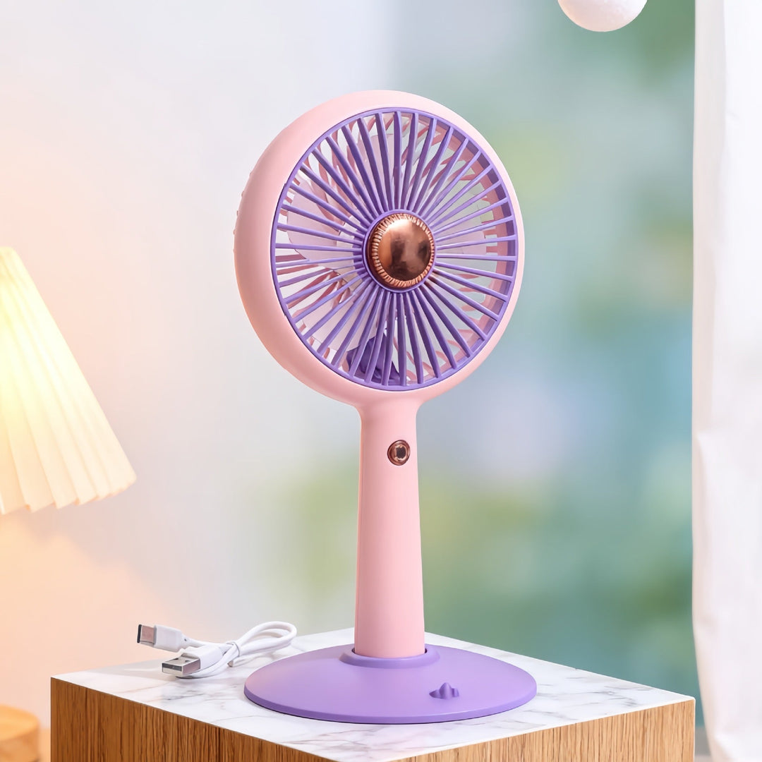 Women's Portable Table Fan with Adjustable Tilt Angle Kalsten