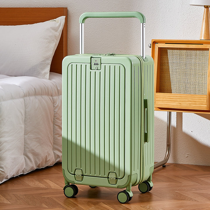 Compact Hard Shell Suitcase with 360-Degree Spinner Wheels