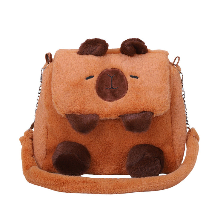 Plush Backpack In Pig Design Kalsten