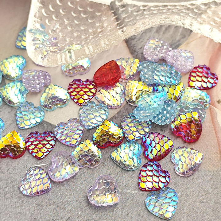 Heart-shaped 3D decorative stones Kalsten