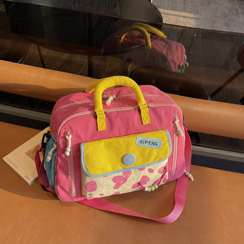 Trendy Multi-Pocket Utility Duffle Bag Kalsten