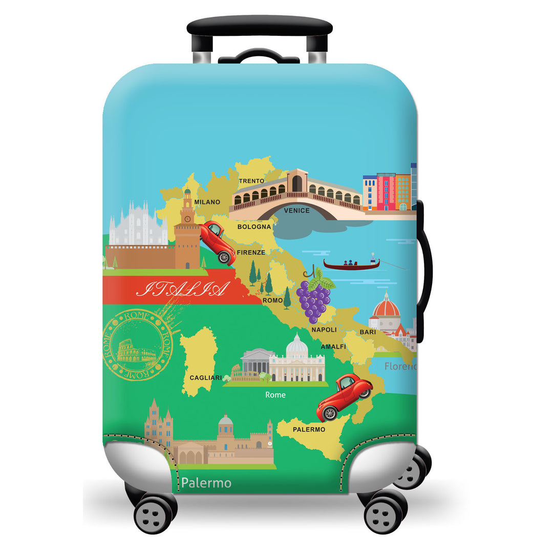 Women Hard-shell Suitcase with Artistic Ballet Motif Kalsten