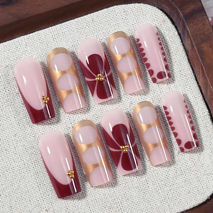 Elegant Decorative Press-On Nails Kalsten