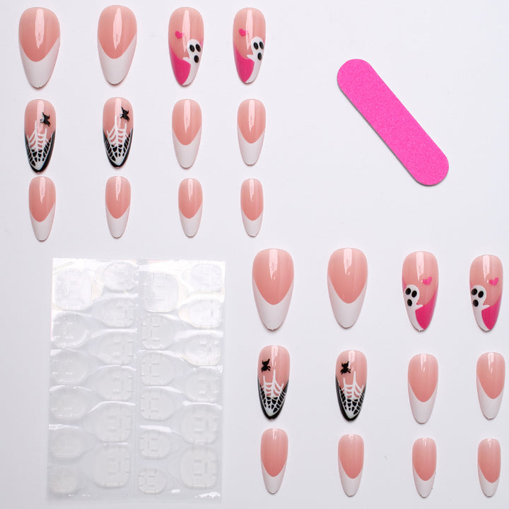 Creatively designed Halloween artificial nails Kalsten