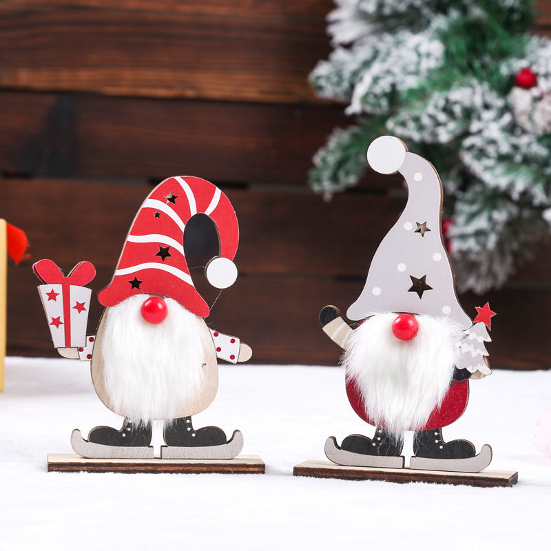 Decorative Christmas gnome with LED lighting Kalsten