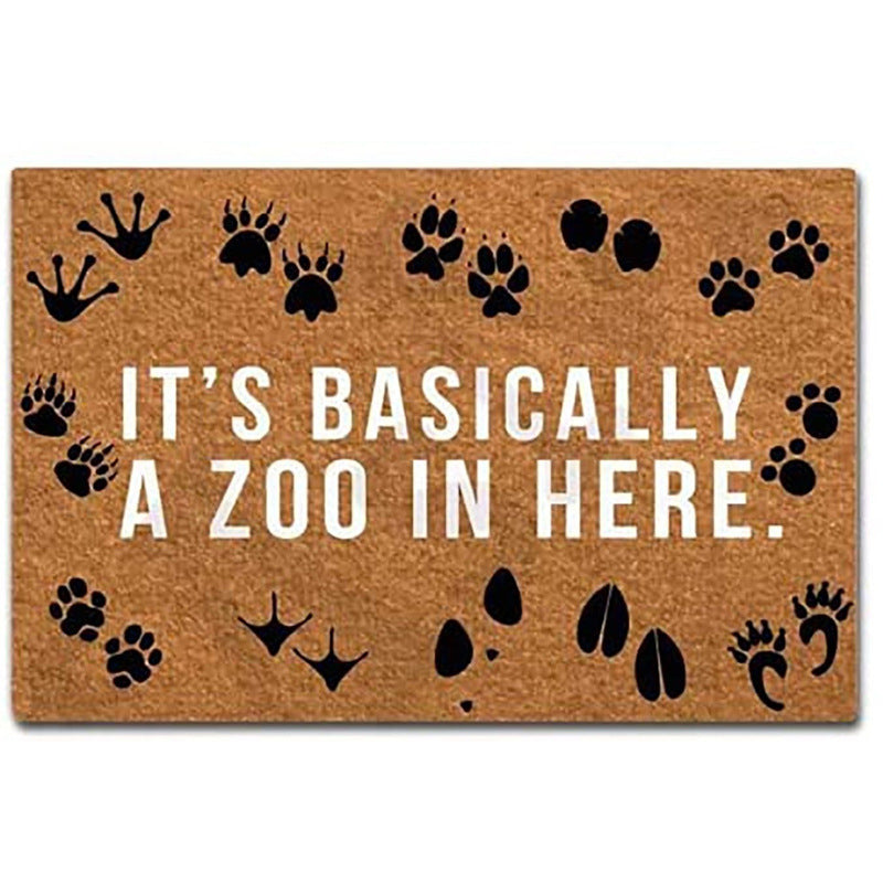 Fun Dog-Themed Door Mat Kalsten
