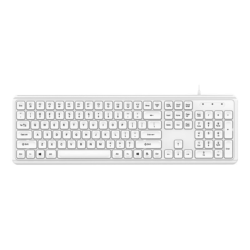 Wired Minimalistic Multimedia Keyboard Kalsten