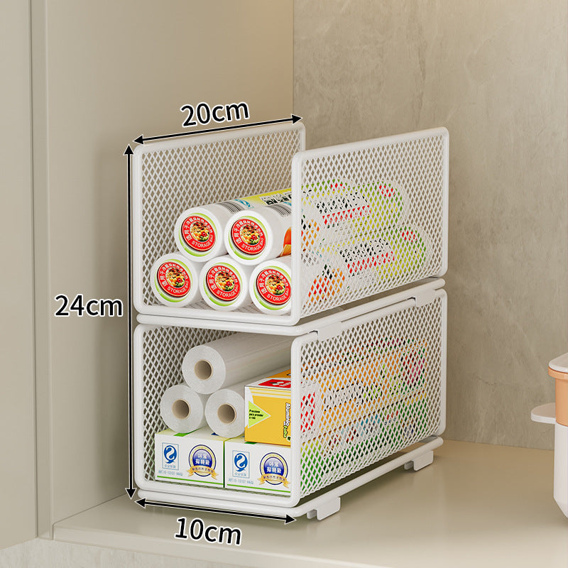 Mesh Storage Organizer with Adjustable Dividers Kalsten