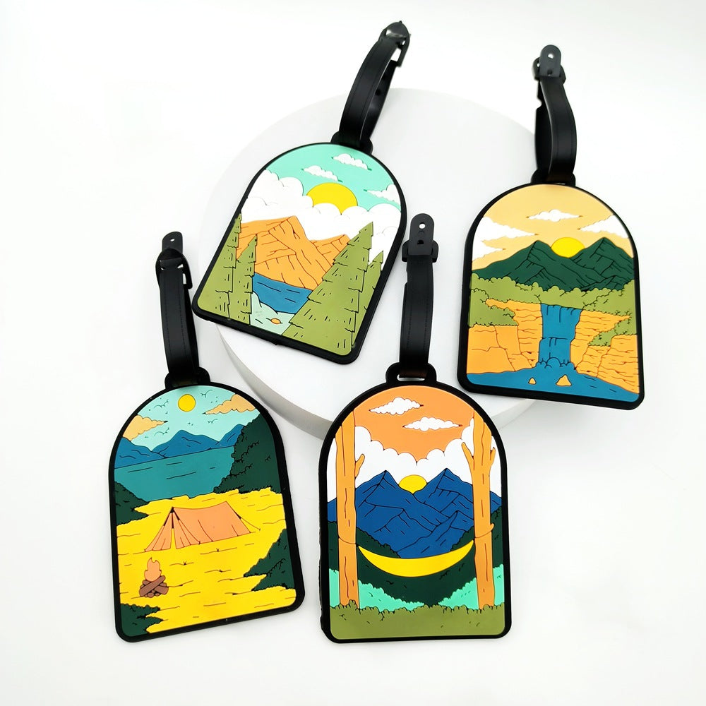 Nature-Themed Travel Luggage Tag Kalsten