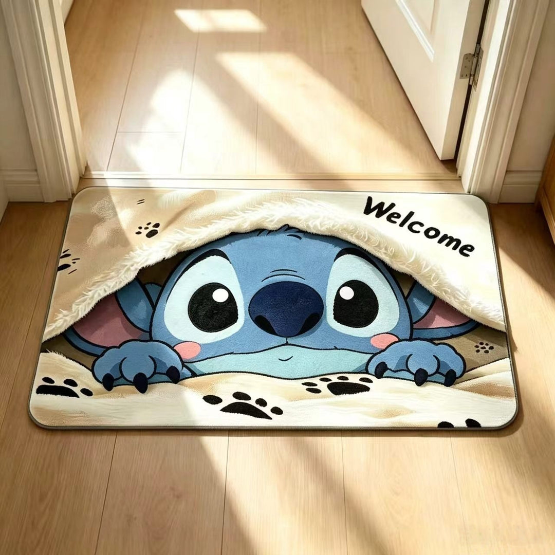 Adorable Character Welcome Mat