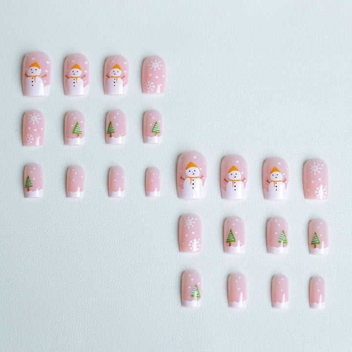 Festive Winter Nail Art Set