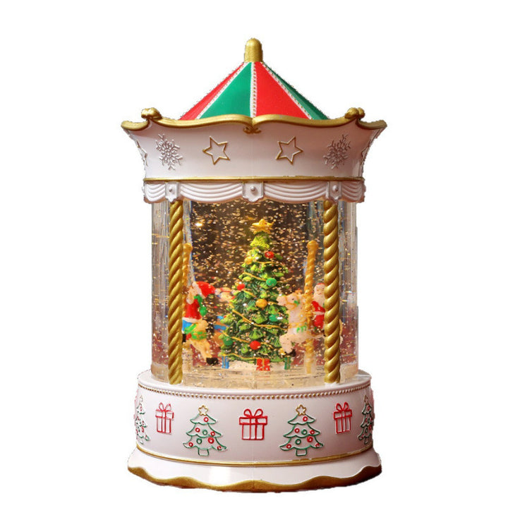 Nostalgic Christmas lantern with moving scenes Kalsten