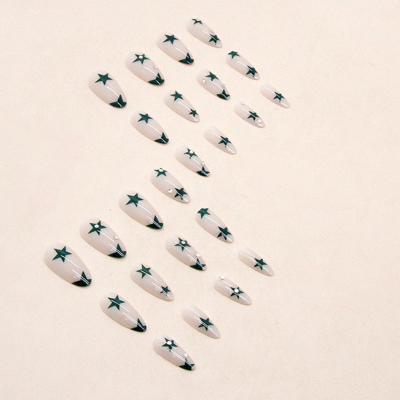 Artistic Star Design Press-On Nail Tips Kalsten