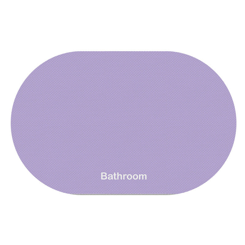 Non-Slip Round Bath Mat Kalsten