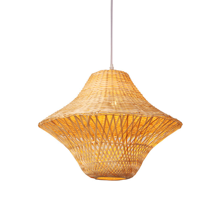 Woven Bamboo Ceiling Lamp