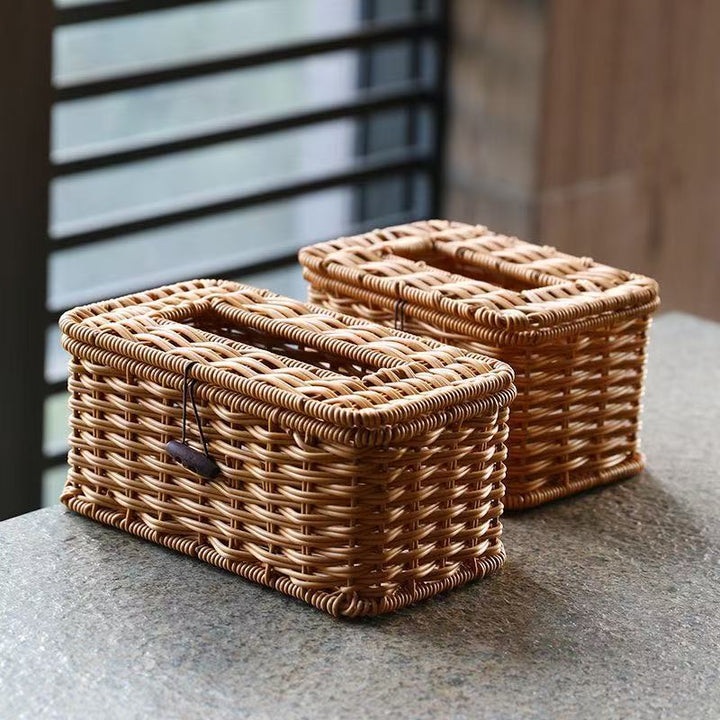 Handcrafted Wicker Storage Box Kalsten