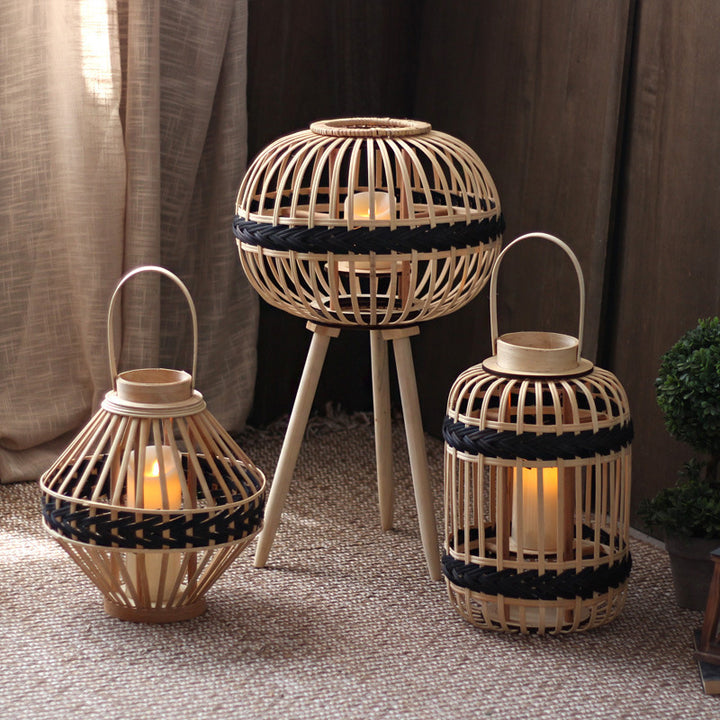 Decorative Rattan Lantern Kalsten