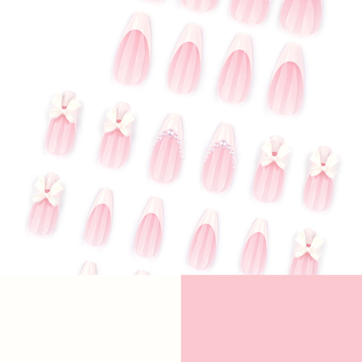 Artful stiletto nails with elegant flower embellishment Kalsten