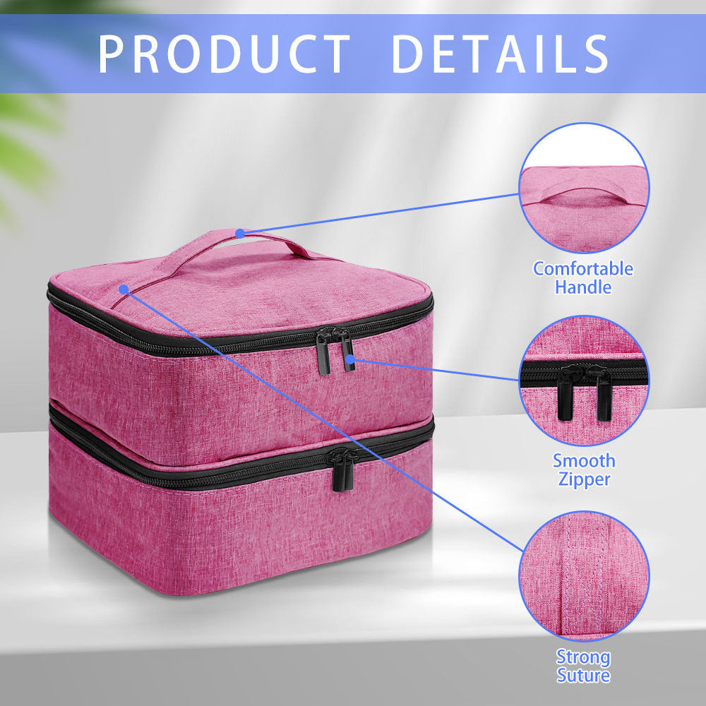 Travel bag with two compartments and practical carrying handle Kalsten