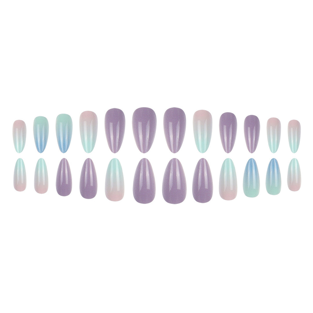 Ombre Gradient Ballerina Press-On Nails Kalsten