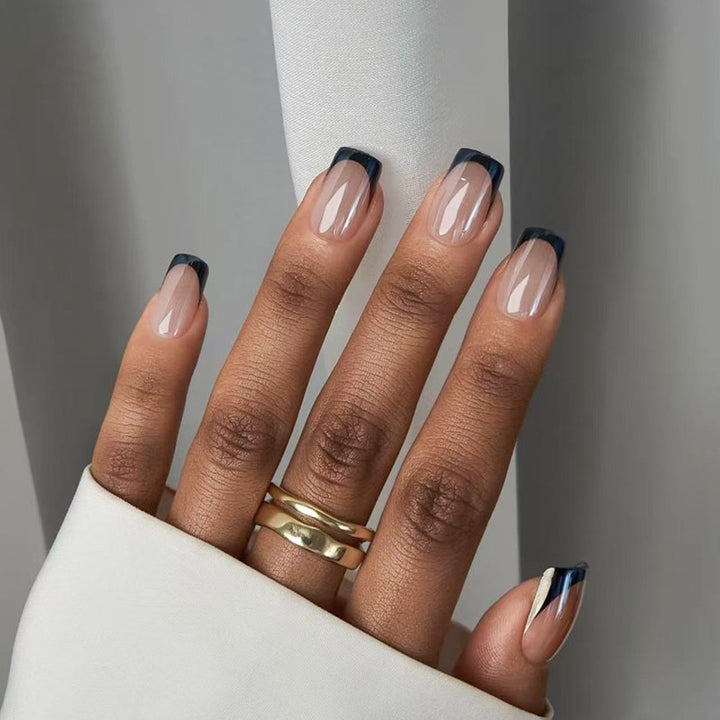 Elegant French Tip Press-On Nails Kalsten 1789085963