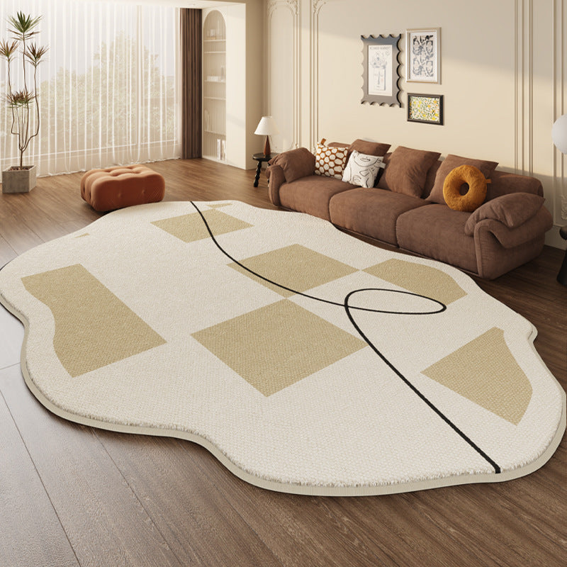 Flower-shaped Decorative Rug