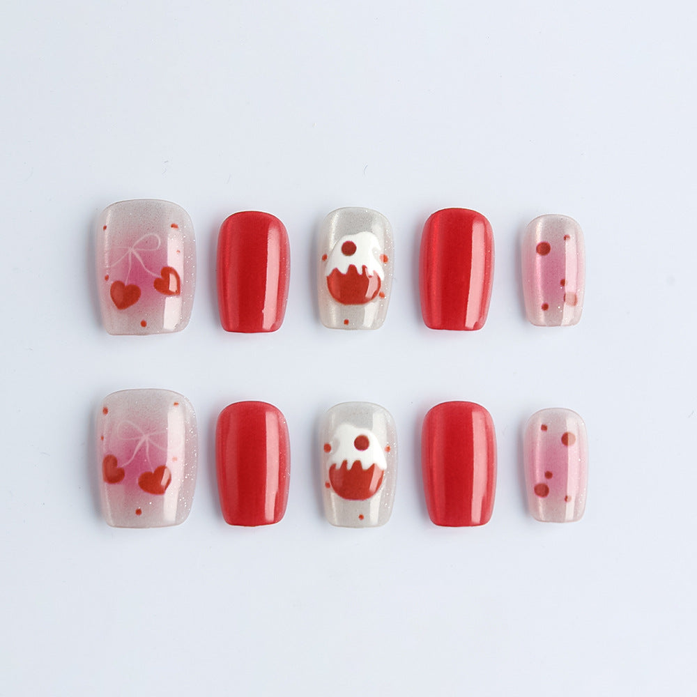 Decorative Themed Press-On Nail Set Kalsten