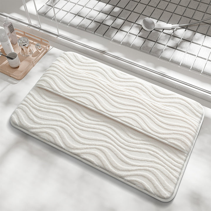 Contoured Memory Foam Bath Mat Kalsten