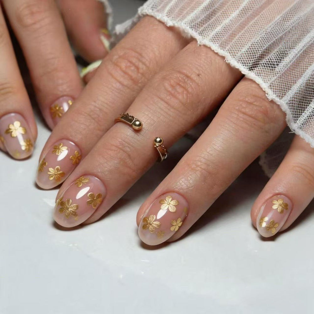 Artificial nails with elegant floral pattern Kalsten