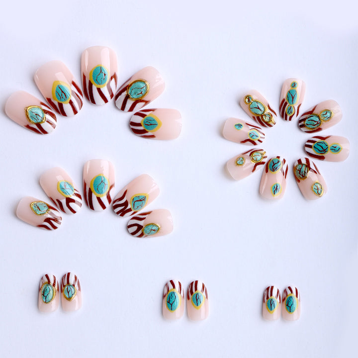 Artificial Nails with Extraordinary Design Kalsten