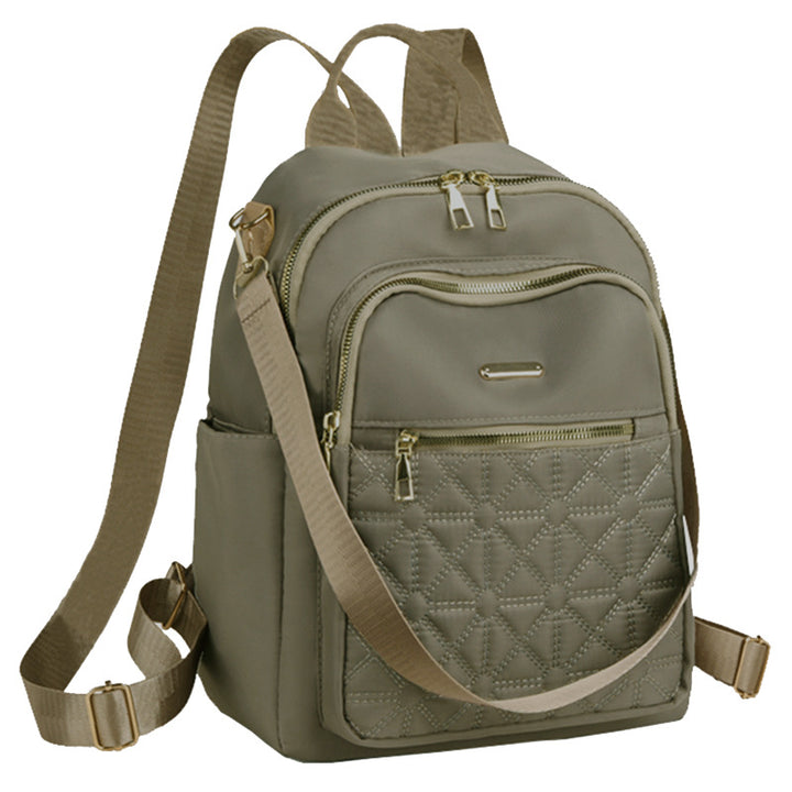 Elegant Quilted Multi-Pocket Backpack Kalsten