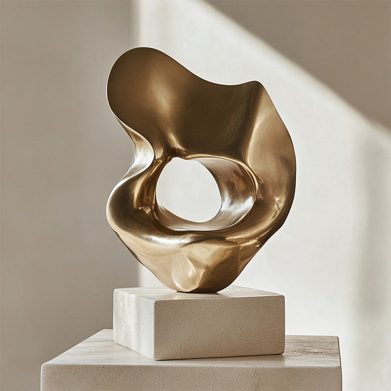 Modern Abstract Geometric Sculpture
