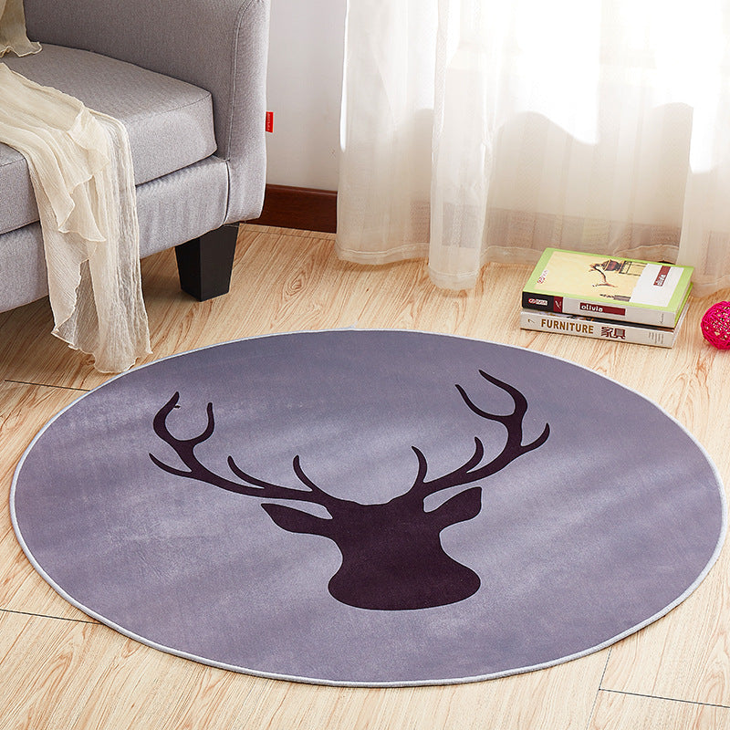 Captain America Shield-Themed Area Rug