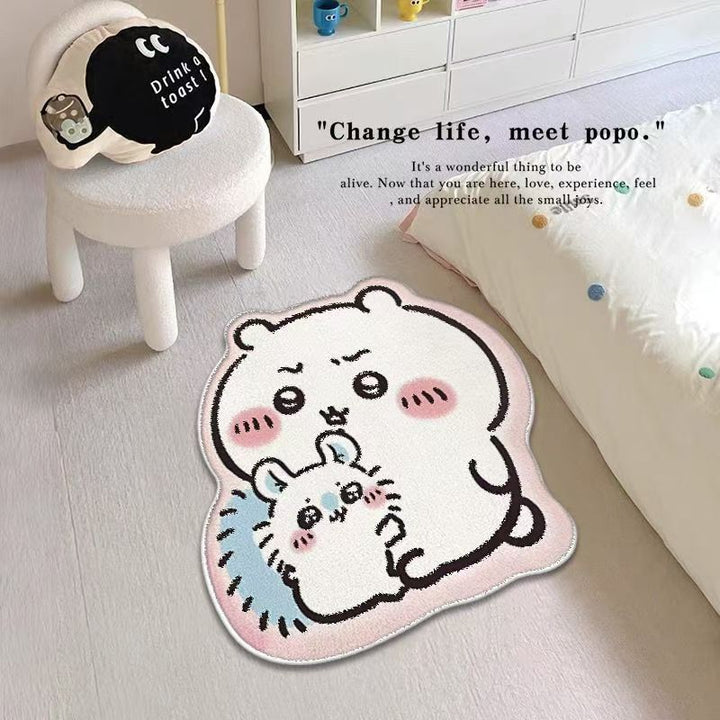 Cartoon Character Plush Area Rug