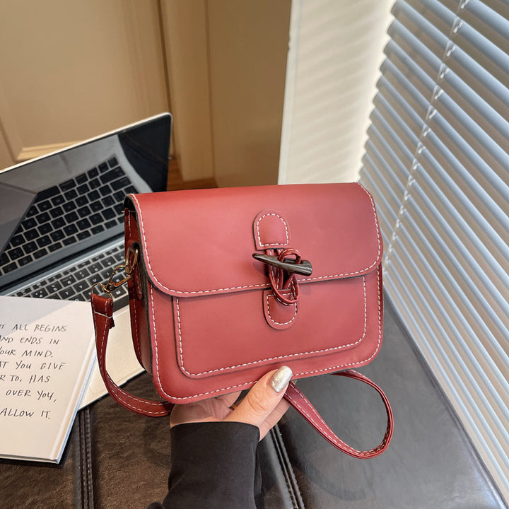 WoStructured Leather Crossbody Bag Kalsten