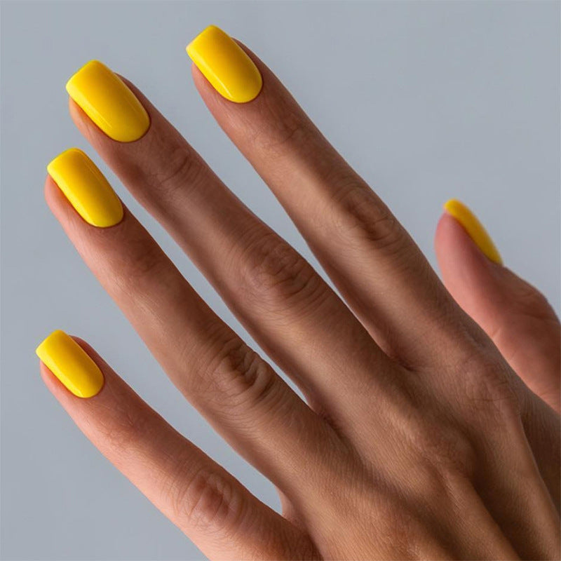Elegant Glossy Press-On Nails Kalsten