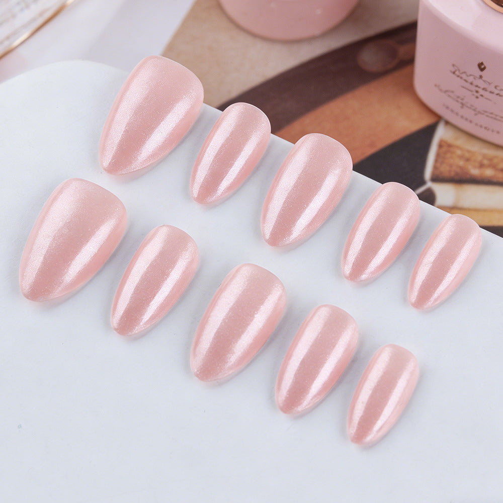Elegant Almond-Shaped Press-On Nails Kalsten