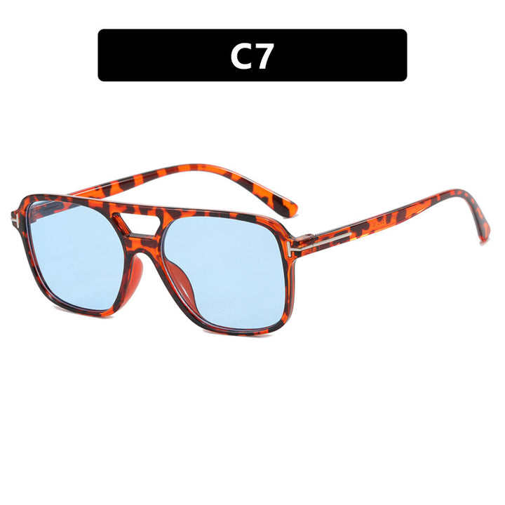 Ladies elegant geometric sunglasses with stylish frame Kalsten