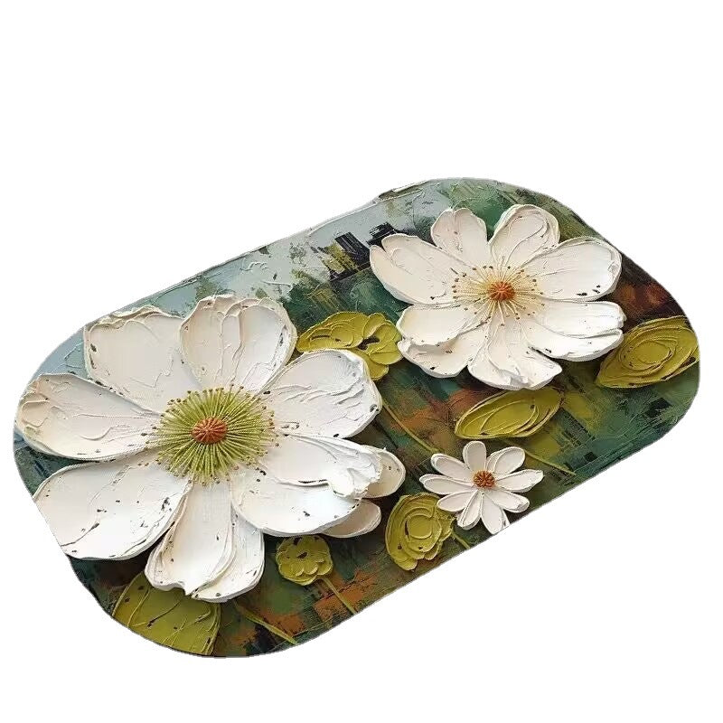 Non-Slip Flower-Shaped Bath Mat Kalsten