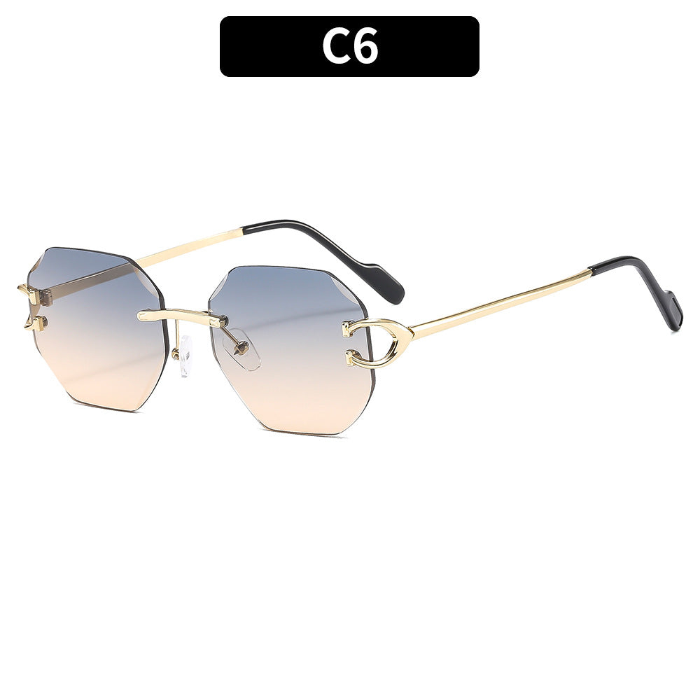 Stylish Geometric Shield Sunglasses