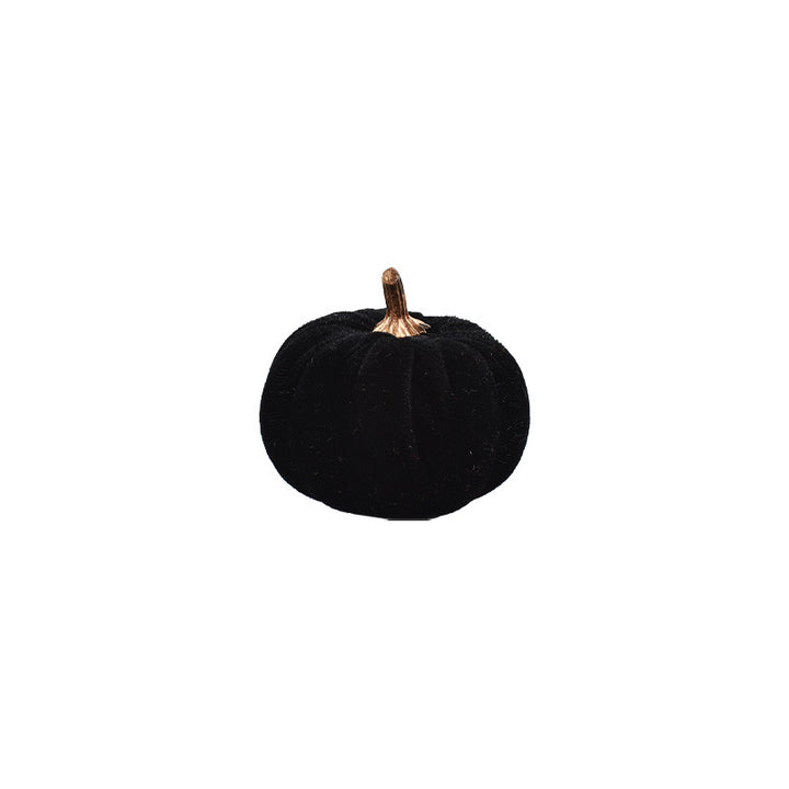 Samet-Pumpkin decorative figure with decorative stem