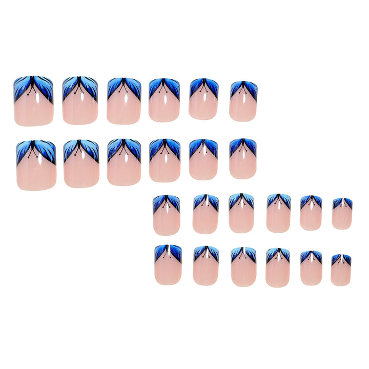 Premium Floral Design Press-On Nail Set Kalsten