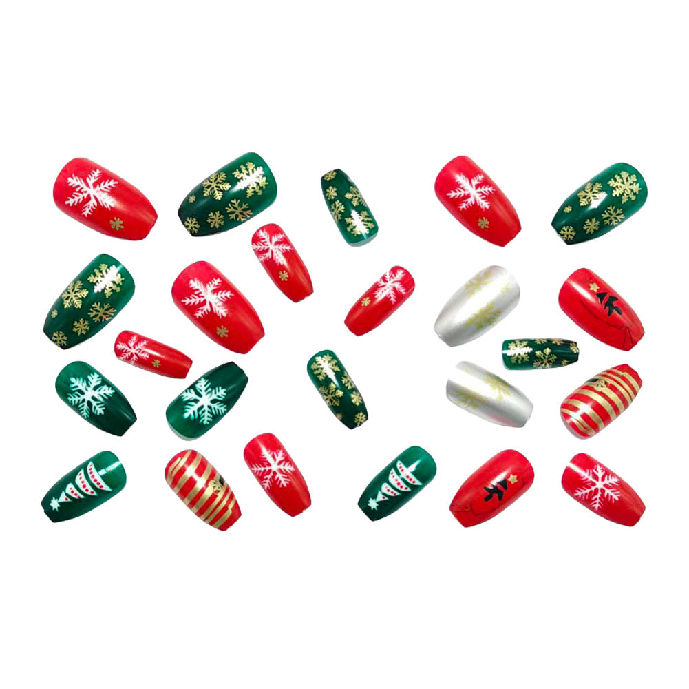 Christmas Art Nails with Festive 3D Design Kalsten