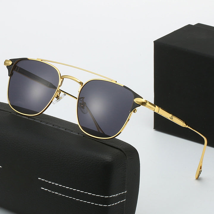 Women's fashion half-frame glasses Kalsten