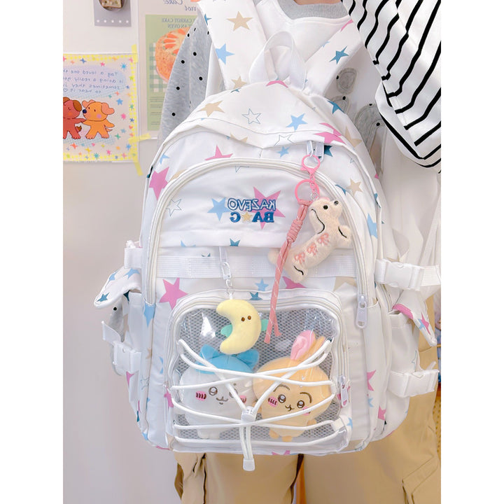 Playful Star-Embellished Backpack Kalsten